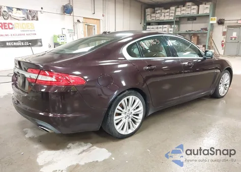 2012 Jaguar Xf Portfolio из США, поврежденный, VIN SAJWA0HB1CLS34259